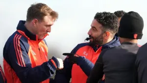 Darren Fletcher has been named Ruben Amorim’s temporary successor (Martin Rickett/PA)