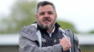 Barnet head coach Dean Brennan enjoyed Saturday’s win (PA)