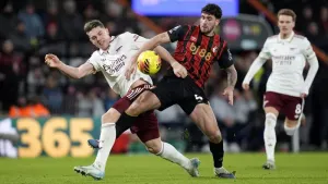 Arsenal forward Viktor Gyokeres failed to score against Bournemouth (Andrew Matthews/PA)