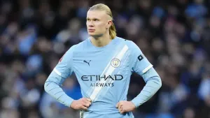 Pep Guardiola feels Erling Haaland is penalised too often (Nick Potts/PA)