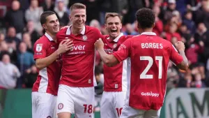 Hat-trick hero Emil Riis fires rampant Bristol City past Watford in FA Cup