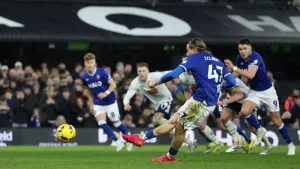 Jack Clarke levelled for Ipswich from the penalty spot (Nigel French/PA)