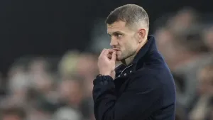 Jack Wilshere was an unhappy man after Luton’s defeat (Joe Giddens/PA)