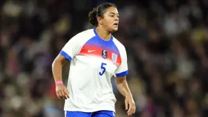 England defender Jess Carter has spoken about the online abuse she received during Euro 2025 (Nick Potts/PA)