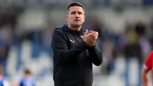 Lee Bell’s Crewe drew (Nigel French/PA)