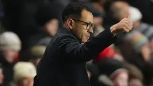 Liam Rosenior was delighted to start his tenure at Chelsea with a comfortable FA Cup win (John Walton/PA)