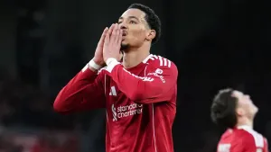 Hugo Ekitike is a major for Liverpool’s trip to Arsenal on Thursday (Martin Rickett/PA)