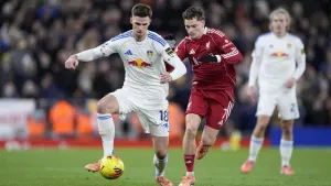 Liverpool winning run grinds to halt as stingy Leeds force stalemate at Anfield