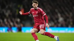 Liverpool’s Conor Bradley out for the season with knee injury requiring surgery