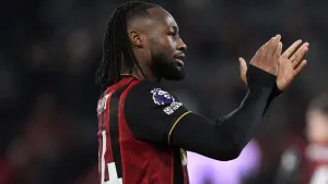 Antoine Semenyo has completed his move to Manchester City from Bournemouth (Andrew Matthews/PA)