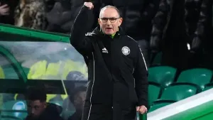 Martin O’Neill was full of praise for Celtic (Andrew Milligan/PA).