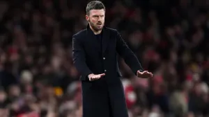 Michael Carrick is out to continue his impressive start against Fulham this weekend (Mike Egerton/PA).