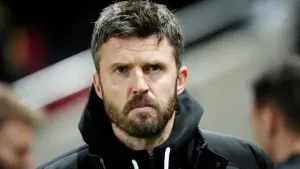 Michael Carrick has been appointed Manchester United head coach until the end of the season (Adam Davy/PA)