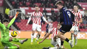 Middlesbrough come from behind to win at Stoke and maintain promotion push