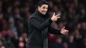 Mikel Arteta said he had no problem with former Arsenal captain Patrick Vieira’s criticism of his team (Mike Egerton/PA)