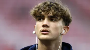 Arsenal’s Max Dowman has committed his future to the club (Richard Sellers/PA).