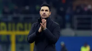 Mikel Arteta hailed Arsenal’s mentality (Fabrizio Carabelli/PA)