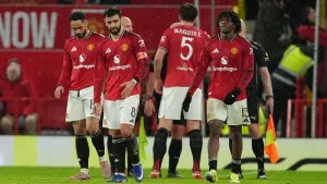 Manchester United were dumped out of the FA Cup at Old Trafford by Brighton (Martin Rickett/PA)