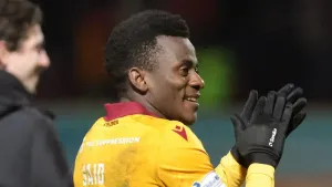 Ibrahim Said scored the third goal against Kilmarnock (Steve Welsh/PA)