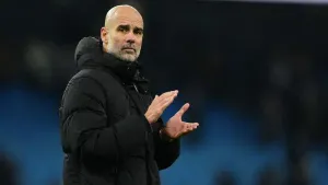 Pep Guardiola believes his players’ spirit will carry them through tough challenges (Martin Rickett/PA)