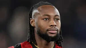 Antoine Semenyo is poised to make his Manchester City debut against Exeter (Andrew Matthews/PA)