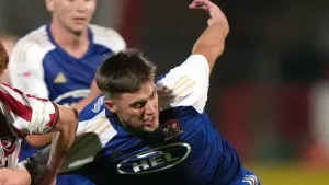 Luca Woodhouse was Exeter’s hero (Bradley Collyer/PA)