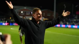 Richie Wellens was pleased with his side’s win (Martin Rickett/PA)