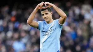 Rodri is not giving up on the title race (Nick Potts/PA)