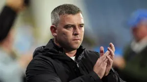 Steven Schumacher was happy to take a point (Martin Rickett/PA)