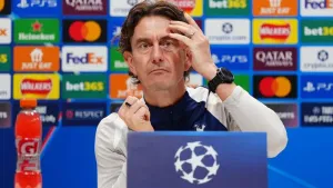 Tottenham manager Thomas Frank (Bradley Collyer/PA)