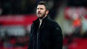 Michael Carrick wants to pilot Manchester United back into Europe (Mike Egerton/PA)