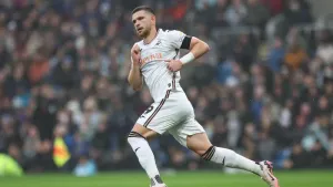 Zan Vipotnik brace helps Swansea to victory and pile pressure on Valerien Ismael