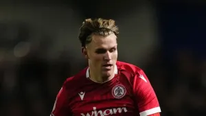 Alex Henderson was Accrington’s matchwinner (PA)