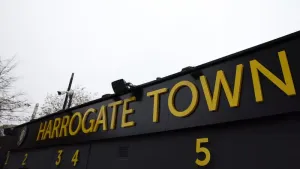 A general view one of the turn stile entrances to the ground (Richard Sellers/PA)