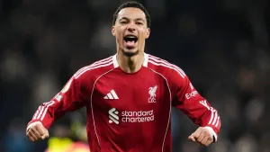 Hugo Ekitike said it had been an “easy” decision to join Liverpool amid interest from Newcastle in the summer (Adam Davy/PA)