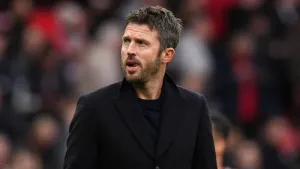 Michael Carrick has was on his first three matches as United boss (Martin Rickett/PA)