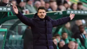 Danny Rohl’s Rangers slipped up in the title race (Steve Welsh/PA)